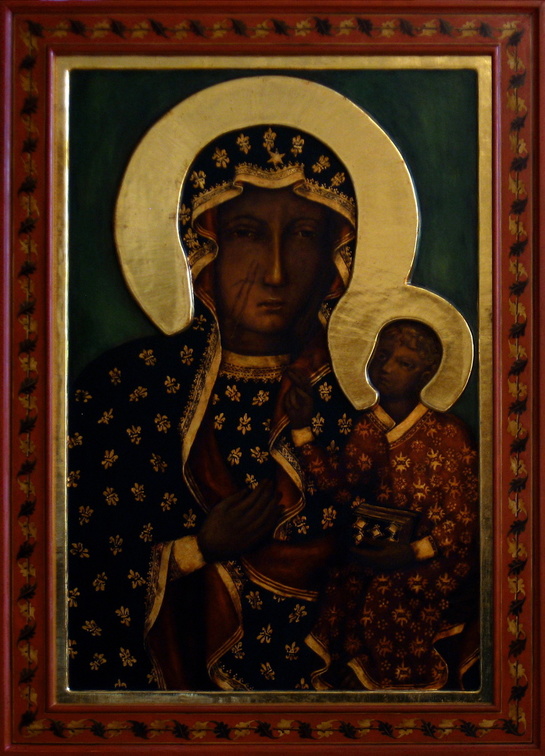 druga kopia obrazu Matki Boskiej Częstochowskiej.jpg