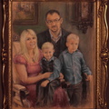 portret rodzinny,wym.65x50 w świetle ramy, tech. sucha pastela,rok 2015 - Kopia - Kopia.JPG