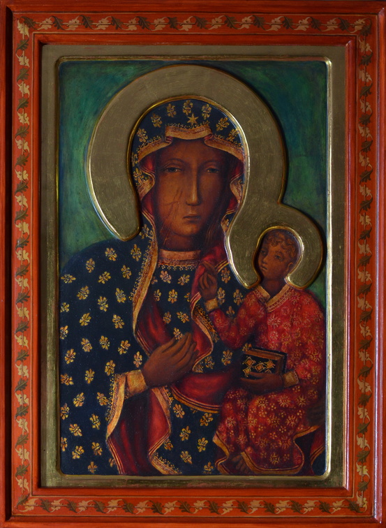 czwarta kopia obrazu Matki Boskiej Częstochowskiej.JPG