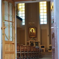 Ikona Matki Boskiej Częstochowskiej w kosciele parafialnym w Charzykowah.JPG