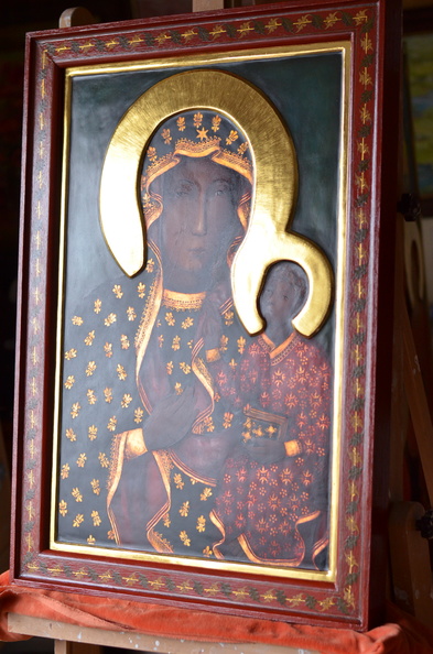 X/ kopia Ikony Matki Boskiej Częstochowskiej, rok 2018 