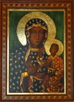 Kopia Ikony Matki Boskiej Częstochowskiej  Ikona Jasnogórska   obraz Matka Boska Częstochowska